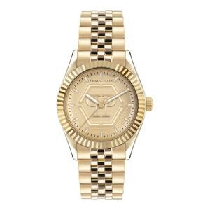 Philipp Plein Date Superlative Bracelet Watch Gold Womens